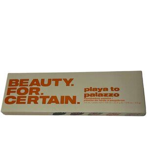 Beauty for Certain ~ Playa to Palazzo Eyehadow Palette NWT